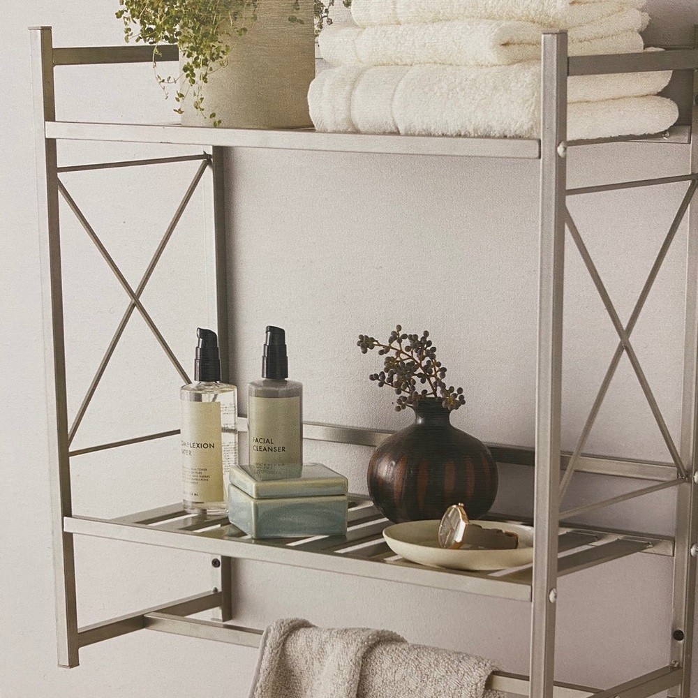 New Stainless Steel Decorative Wall Shelf - Picture 4 of 5